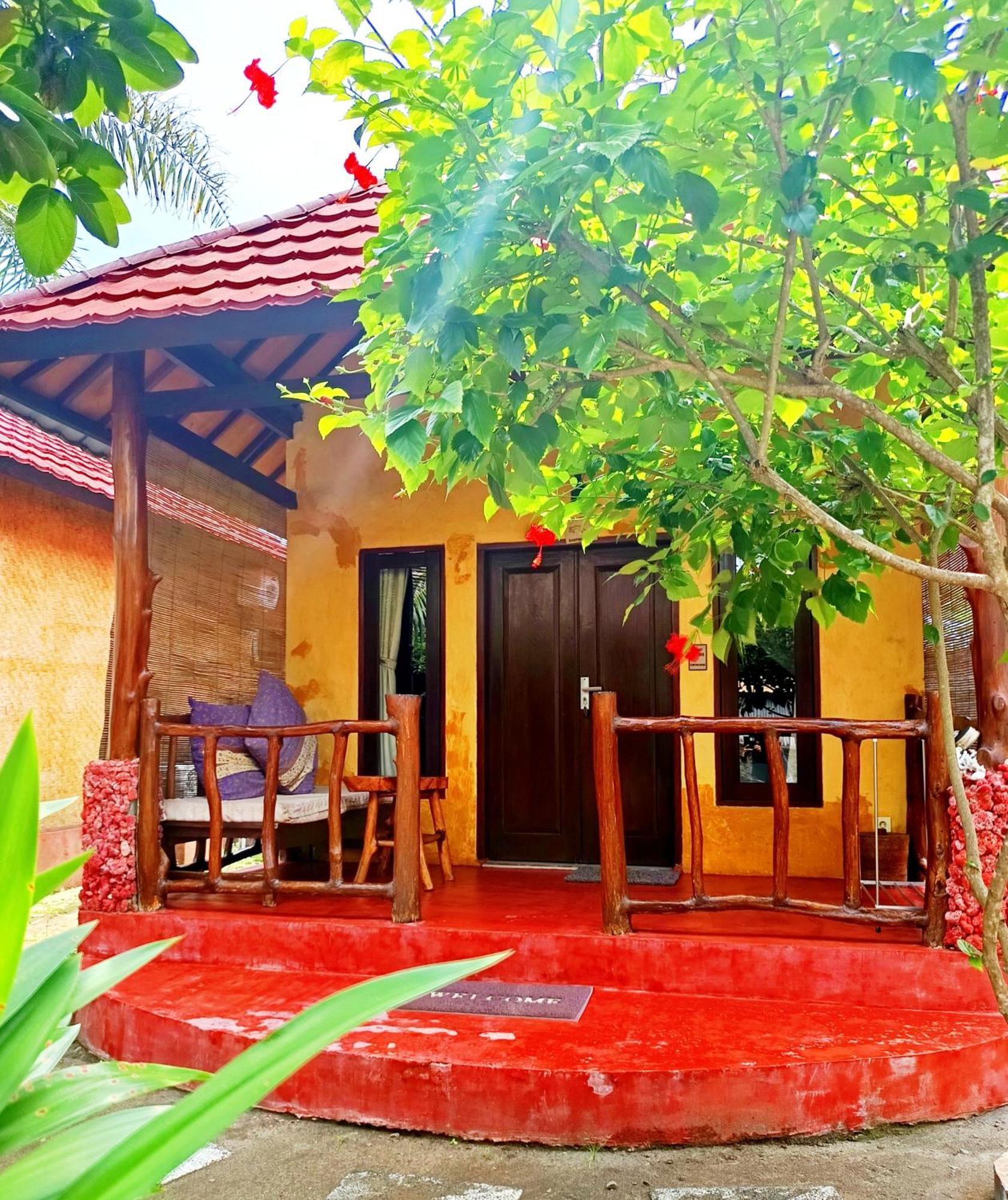 Kampung Meno Bungalows Gili Meno Zewnętrze zdjęcie