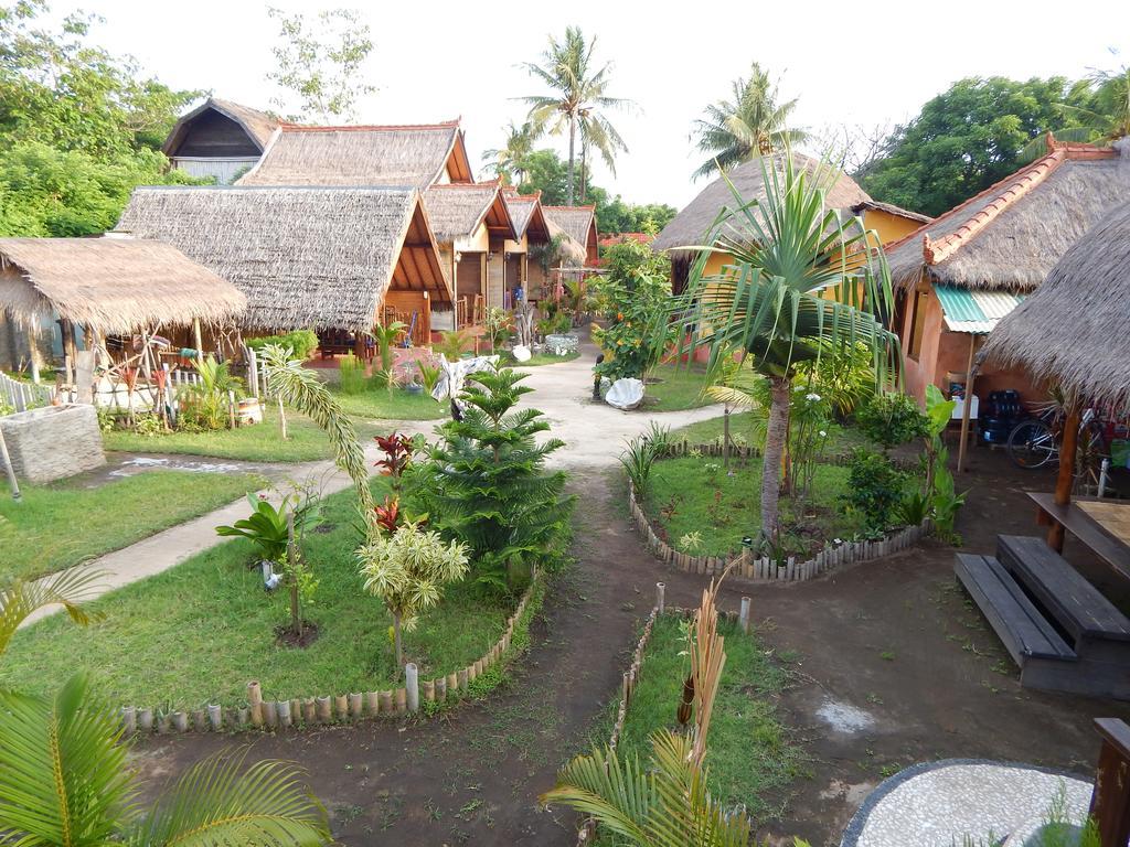 Kampung Meno Bungalows Gili Meno Zewnętrze zdjęcie